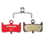 TOP BRAKE Disc Bike Brake Pads for Hayes Dominion A4 ([BD16-P] Performance (Red))