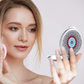 Jetec 6 Pcs Sublimation Blanks Compact Mirror Bulk Transfer Folding Pocket Makeup Double Sided Handheld Mirror Round Square Sublimation for Purse Travel Jetec 6 Pcs Sublimation Blanks Compact Mirror Bulk Transfer Folding Pocket Makeup Double Sided Handheld Mirror Round Square Sublimation for Purse Travel