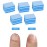 50 Pcs Mini Buffers for Nails 180/100 Grit Buffer for Acrylic Nails for Nail Care(Blue)