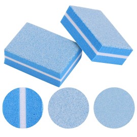 50 Pcs Mini Buffers for Nails 180/100 Grit Buffer for Acrylic Nails for Nail Care(Blue) 50 Pcs Mini Buffers for Nails 180/100 Grit Buffer for Acrylic Nails for Nail Care(Blue)