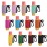 Homakover 12 Pack Compact Clip-On Lipstick Holder Keychain in 12 Colors,Lip Balm Sleeves with Clip, Fits Most Standard Lip Balm,Tight-Knit Elastic Lip Balm Keychain Holder