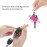 Homakover 12 Pack Compact Clip-On Lipstick Holder Keychain in 12 Colors,Lip Balm Sleeves with Clip, Fits Most Standard Lip Balm,Tight-Knit Elastic Lip Balm Keychain Holder
