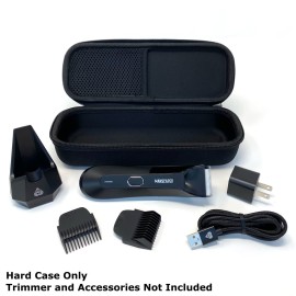 Arber Hard Case for Manscaped Lawn Mower 4.0 Trimmer - Protective Organizer for Trimmer and Accessories - Case Only