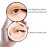 Milishow Compact Mirror with LED Light,1x/10x Magnifying Rechargeable Mirror,3.5in, Dimmable Travel Mirror for Purse,Pocket,Handheld 2-Sided Makeup Mirror