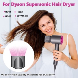 Smoothing Nozzle Tools Attachment for Dyson Supersonic Hair Dryer HD01 HD02 HD03 967715-01
