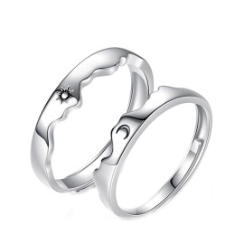YangQian Matching Rings for Couples Promise Statement Rings for Her and Him Set Sun Moon Couple Rings Best Friend Rings for 2 YangQian Matching Rings for Couples Promise Statement Rings for Her and Him Set Sun Moon Couple Rings Best Friend Rings for 2