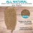 4 Pack 100% Natural Exfoliating Hemp Glove Mitt Mitten - Bath Sponge Scrubber Remove Dead Skin - Deep Clean & Invigorate Your Skin - Machine Wash and Dry - Double Sided Available