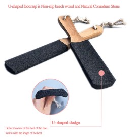 Best Foot Care Pedicure, Foot File Pumice Stone to Remove Hard Skin, Professional Pedicure Supplies Callus Remove Cracked Heels, Dead Skin, Corn, Scraper File Foot Care Foot Rasp for Men / Women