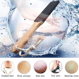 Best Foot Care Pedicure, Foot File Pumice Stone to Remove Hard Skin, Professional Pedicure Supplies Callus Remove Cracked Heels, Dead Skin, Corn, Scraper File Foot Care Foot Rasp for Men / Women