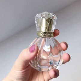 AKOAK 1 Pack 50 ml (1.76oz) Transparent Glass Perfume Bottle Set with Diamond Crystal Crown Transparent Refillable Spray Bottle Portable Pumpkin Shaped Perfume Empty Bottle AKOAK 1 Pack 50 ml (1.76oz) Transparent Glass Perfume Bottle Set with Diamond Crystal Crown Transparent Refillable Spray Bottle Portable Pumpkin Shaped Perfume Empty Bottle