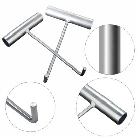 OK5STAR Trampoline Spring Tool 2 Pack Spring Puller Tool Trampoline T-Hook Puller for Springs