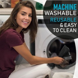 Exfoliating Body Washcloth Variety Pack (3pc) - Soft, Medium & Hard - Nylon Body Scrub Cloth (11.8 X 35.4) - Ideal Bath Shower Back Scrubber for Men & Women - Enhances Skin Beauty