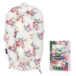 Infant Lounger Baby Nest Replacement Cover | Hypoallergenic | Premium | [Fits Dockatot Deluxe+] (Cover Only) (Roses)