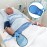 CHOYTONG Safety Dementia Restraint Mitts, Hands Finger Control Glove, Prevent Scratching for Elderly Patient, 2 Pcs (S)