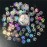 10 Grams/Pack - Sliver QUTE Paw Print Glitter - Festival Rave Beauty Makeup Face Body Nail Art Decoration- LB100