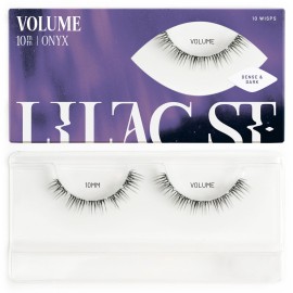 Lilac St - Volume Lashes - Dense & Dramatic Look - Tightly Packed Clusters - Reusable - Vegan & Cruelty Free - 10 mm