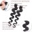 Rich Choices Tape in Hair Extensions Human Hair 40pcs 100g Balayage Jet Black 100% Remy Hair Extensions Real Human Hair Seamless Curly Wavy Tape in Hair of 20 inch 01