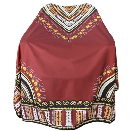 Pelocapa Barber Capes for Men, Haircut Cape with Snap Closures, Professional Salon Cutting Cape, Large Waterproof Hairdressing Cape Gown for Hairstylist- 63 56 (Red)