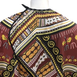 Pelocapa Barber Capes for Men, Haircut Cape with Snap Closures, Professional Salon Cutting Cape, Large Waterproof Hairdressing Cape Gown for Hairstylist- 63 56 (Red)