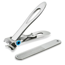 Nail Clippers for Thick Toenail 15mm Wide Jaw Opening Nail Clipper Stainless Steel Thick Fingernail Clippers for Men & Women Oversized Seniors Nails Cutter Extra Large Toenails Clippers (Silver) Nail Clippers for Thick Toenail 15mm Wide Jaw Opening Nail Clipper Stainless Steel Thick Fingernail Clippers for Men & Women Oversized Seniors Nails Cutter Extra Large Toenails Clippers (Silver)
