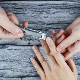 Nail Clippers for Thick Toenail 15mm Wide Jaw Opening Nail Clipper Stainless Steel Thick Fingernail Clippers for Men & Women Oversized Seniors Nails Cutter Extra Large Toenails Clippers (Silver) Nail Clippers for Thick Toenail 15mm Wide Jaw Opening Nail Clipper Stainless Steel Thick Fingernail Clippers for Men & Women Oversized Seniors Nails Cutter Extra Large Toenails Clippers (Silver)