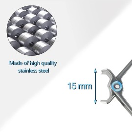 Nail Clippers for Thick Toenail 15mm Wide Jaw Opening Nail Clipper Stainless Steel Thick Fingernail Clippers for Men & Women Oversized Seniors Nails Cutter Extra Large Toenails Clippers (Silver) Nail Clippers for Thick Toenail 15mm Wide Jaw Opening Nail Clipper Stainless Steel Thick Fingernail Clippers for Men & Women Oversized Seniors Nails Cutter Extra Large Toenails Clippers (Silver)