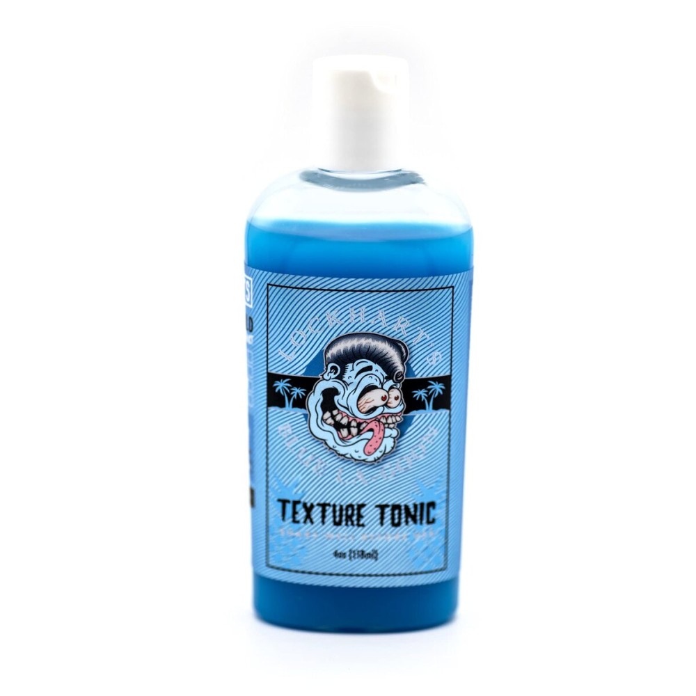 Lockharts Blue LaGoon Texture Tonic - High-Performing Grooming Tonic for All Day Texture & Hold - Algae, Cucumber, Rosemary & Avocado for Heat Protection - Bedhead to Bar-Ready in Seconds - 8 oz