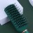 RN BEAUTY Reazana Detangling Brush Anti-Static Massage Hair Brushes Nylon Bristle Pins Blow Drying Detangler Hairbrush for Men and Women of All Wet or Dry Hair Types Malachite Green Color (Vented)