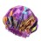 4 Pieces Kids African Pattern Print Fabric Ankara Bonnets Extra Large Satin Lined Bonnets Night Sleep Turban Chemo Cap