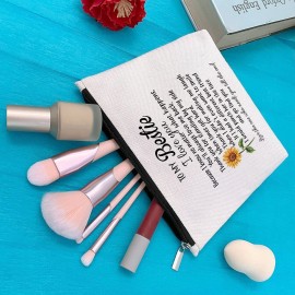 Bestie Gifts for Women Makeup Bag, Birthday Gifts for Best Friend Sister BFF, Best Friend Birthday Gifts Long Distance Gift, Friendship Gifts for Women To My Bestie Cosmetic Bag