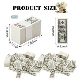 300Pcs Miniature Scene Model Fake Prop Double Sided Printed