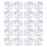 Medsuo 20PCS 5ml Clear Sample Pots Empty Small Travel Containers Leak Proof Refillable Cosmetic Jars Makeup Sample Containers with Lid, Storage Pot for Lip Balm Scrub DIY Cosmetic