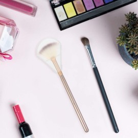 OSALADI PVC Makeup Brushes Cover 10pcs Make Up Brushes Protector Cosmetics Brush Protector (Not include the Brushes)