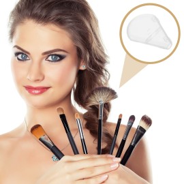 OSALADI PVC Makeup Brushes Cover 10pcs Make Up Brushes Protector Cosmetics Brush Protector (Not include the Brushes)