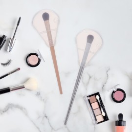 OSALADI PVC Makeup Brushes Cover 10pcs Make Up Brushes Protector Cosmetics Brush Protector (Not include the Brushes)