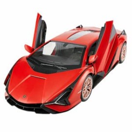 RASTAR RC Car 1/14 Scale 2.4Ghz Lamborghini Sian FKP 37 Radio Remote Control R/C Toy Car Model Vehicle (Red)