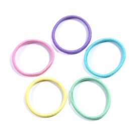 Youxuan Small Hair Elastics for Girls, Soft and Comfy Rubber Bands, 100 PCS Hair Ties, Multi Color Youxuan Small Hair Elastics for Girls, Soft and Comfy Rubber Bands, 100 PCS Hair Ties, Multi Color