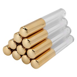 10pcs Empty Lip Gloss Tubes with Wand, 1.5ml Plastic Transparent Empty Refillable Lip Balm Bottle, Reusable Liquid Lipstick Storage Bottle 10pcs Empty Lip Gloss Tubes with Wand, 1.5ml Plastic Transparent Empty Refillable Lip Balm Bottle, Reusable Liquid Lipstick Storage Bottle
