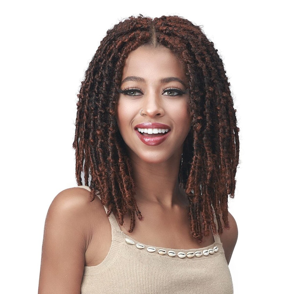 BOBBI BOSS Braided Lace Front Wig Free Parting MLF614 Calif. Butterfly Locs 16 (1B) BOBBI BOSS Braided Lace Front Wig Free Parting MLF614 Calif. Butterfly Locs 16 (1B)
