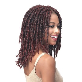 BOBBI BOSS Braided Lace Front Wig Free Parting MLF614 Calif. Butterfly Locs 16 (1B) BOBBI BOSS Braided Lace Front Wig Free Parting MLF614 Calif. Butterfly Locs 16 (1B)