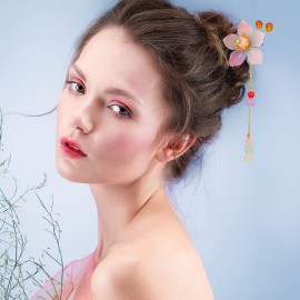 6 Pieces Vintage Handmade Wooden Hairpins - Traditional Flower Hair Sticks, Hair Chopsticks, Styling Pins for Women Girls (Classic Style) 6 Pieces Vintage Handmade Wooden Hairpins - Traditional Flower Hair Sticks, Hair Chopsticks, Styling Pins for Women Girls (Classic Style)