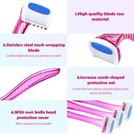 Honoson 30 Pieces Bikini Razors Bikini Trimmer for Women Small Disposable Travel Accessories Armpit Hair Removal Beauty for Body Cosmetic Tool(Light Pink, Light Yellow, Light Blue) Honoson 30 Pieces Bikini Razors Bikini Trimmer for Women Small Disposable Travel Accessories Armpit Hair Removal Beauty for Body Cosmetic Tool(Light Pink, Light Yellow, Light Blue)