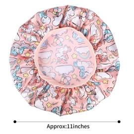 Aileam 3 Pieces Kids Satin Bonnet Unicorn Sleep Cap Silk Wide Elastic Band Sleeping Cap Soft Silk Double Layer Night Hair Hats for Teens Toddler Child Baby Multicoloured Aileam 3 Pieces Kids Satin Bonnet Unicorn Sleep Cap Silk Wide Elastic Band Sleeping Cap Soft Silk Double Layer Night Hair Hats for Teens Toddler Child Baby Multicoloured