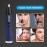 YunQin Electric Shaving Nose Ear Trimmer USB Charging Nose Hair Trimmer for Men Shaving Hair Removal Razor Beard Cleaning Machine (Blue)