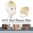 BARSDAR Real Human Hair Clip in Bangs - Human Hair Clip in Bangs for Women - Light Blonde Wispy Bangs Extensions Fringe with Temples Dyeable Real Hair Bangs Hairpieces - Bleach Blonde