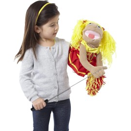 Jakeei 2 Pack 16 inch Puppet Handles Arm Control Rod Metal Puppet Stick Accessory for Small and Large Puppets