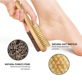 TADA Natural Beauty Foot File Callus Remover - Multi Purpose 2 in 1 Feet Pedicure Tools with Foot Scrubber, Pumice Stone TADA Natural Beauty Foot File Callus Remover - Multi Purpose 2 in 1 Feet Pedicure Tools with Foot Scrubber, Pumice Stone