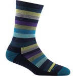 Darn Tough Vermont Women\'s Phat Witch Crew Lightweight with Cushion Sock (Style 1644) - Blue/Dark Teal, Small