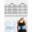 KOOCHY Waist Trainer Belt for Women-Waist Cincher Trimmer Weight Loss Belt-Tummy Control Slimming Body Shaper Belt (Z1-Blue, Large)