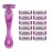 ShaveMOB 3-Blade Women\'s Razor Kit (Flex Head Handle + 12 Refills) - The Practical Shaving Kit